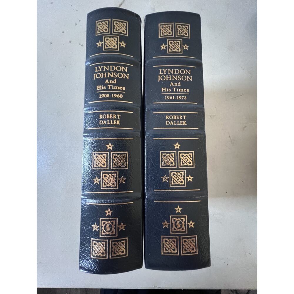 Lyndon Johnson And His Times Robert Dallek 2001 Collector's Edition Easton Press